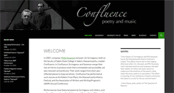 Desktop Screenshot of confluence-poetryandmusic.com